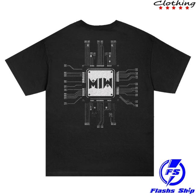 Official Motionless In White Store Merch Cyborg T-Shirt (Black) Tee