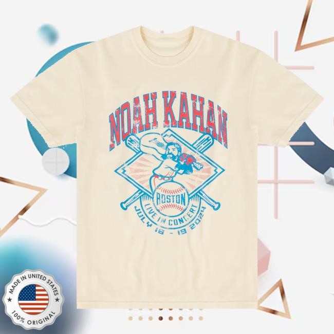 Noah Kahan Store Fenway Fanatic Tee Shirt Noah Kahan Store Fenway Fanatic Hoodie