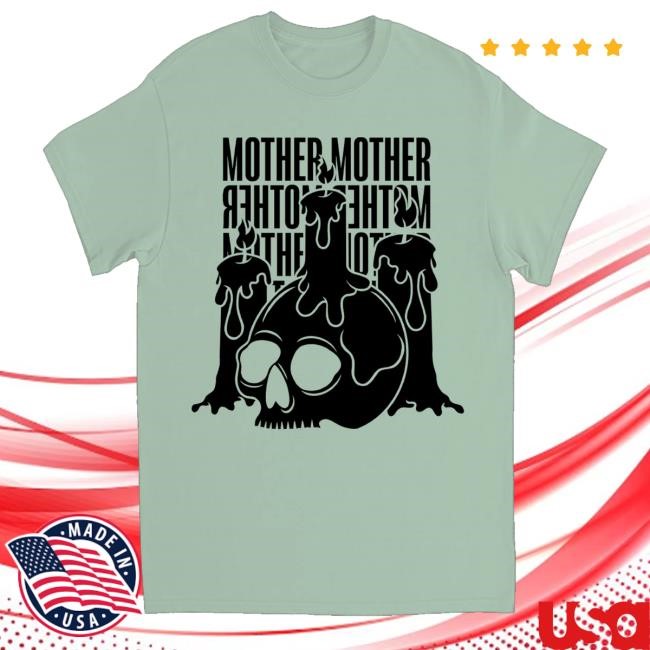 Skull Candle Tee Mother Mother Merch Shop Skull Candle Tee