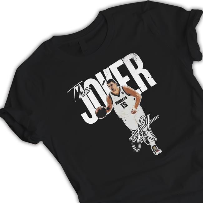 The Denver Nuggets Nikola Jokić Basketball Signature Sweatshirt