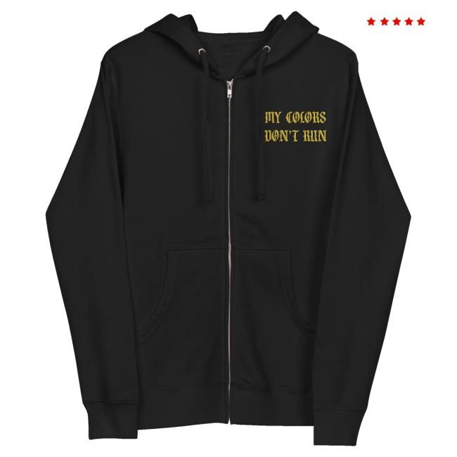 Hangovergang Official Merch Store Don't Tread On Me Zip Up Long Sleeve Shirt