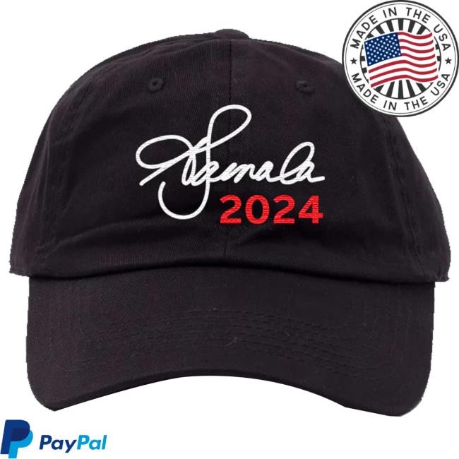 Trending Balance Of Power Merch Kamala Signature 2024 Cap - Embroidered twill cap