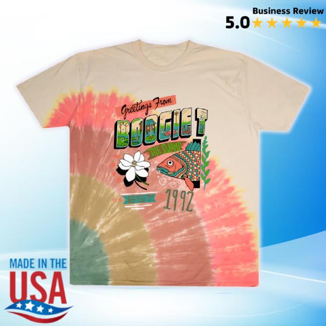 Trending Boogiet Merch Store Boogie T - Postcard - Tie Dye T-Shirt Boogiet Shop