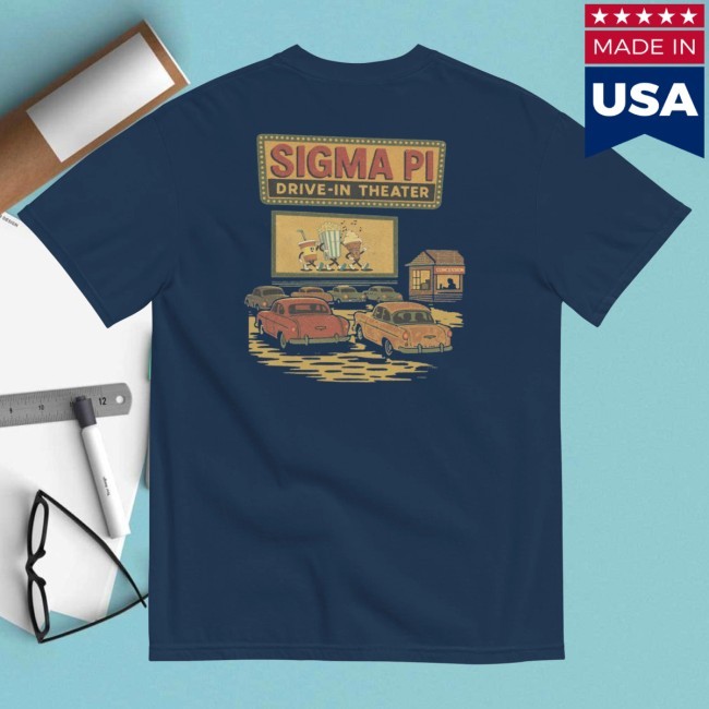 Trending The Sigma Pi Store Drop 017 Sigma Pi Drive-In Tee Shirt