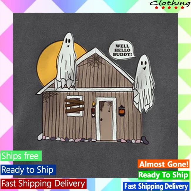 Old Time Hawkey Merch Store Hello Buddy Halloween Sweatshirt