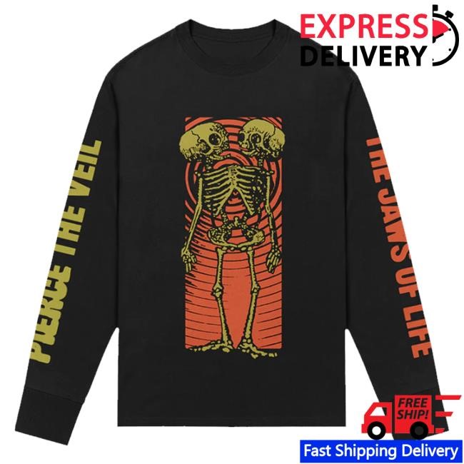 Pierce The Veil Official Store Merch Skeleton Lovers Hooded Sweatshirt Pierce The Veil Official Skeleton Lovers Shirts
