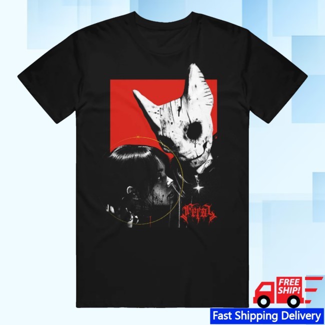 Sfinx Feral Album Art - Black Tee Shirt Merch Now