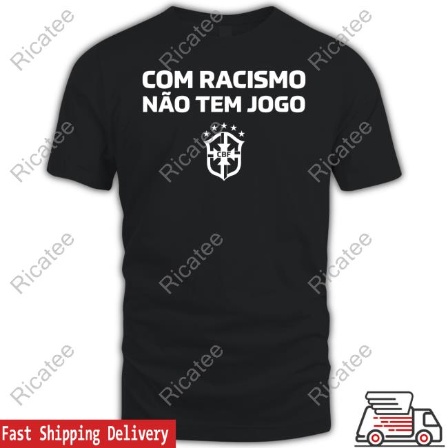 Com Racismo Nao Tem Jogo Hooded Sweatshirt