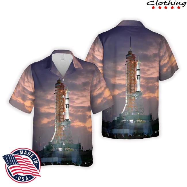 Saturn Ib Rocket Hawaiian TankTop