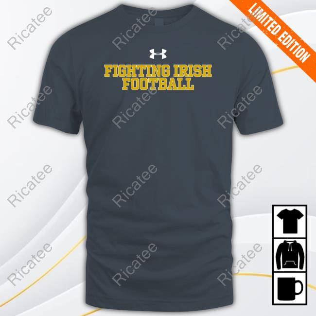 Notre Dame Football Fighting Irish Football Tank Top Fighting Irish Football Hooded Sweatshirt