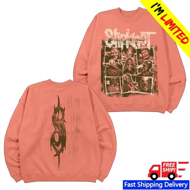 Slipknot Merch Box Tribal S Crewneck Sweatshirt