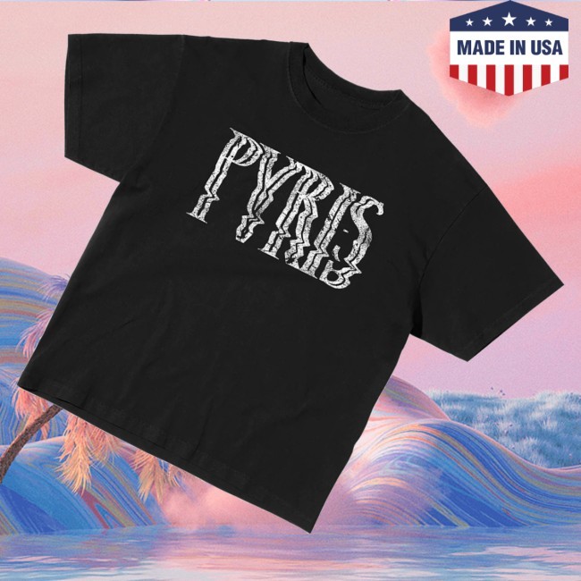 Pvris Merch Wavy Logo Tee Shirt