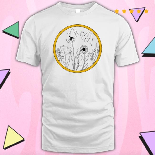 Flower Line Art 2023 New Shirt Flower Line Art 2023 Hooded Sweatshirt