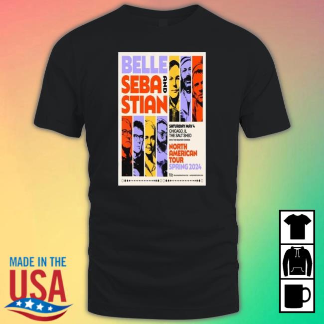 Trending Belle And Sebastian May 4, 2024 Chicago, Il The Salt Shed Hoodie