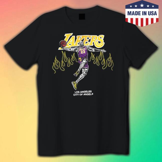 Skull 23 Los Angeles City Of Angels shirt