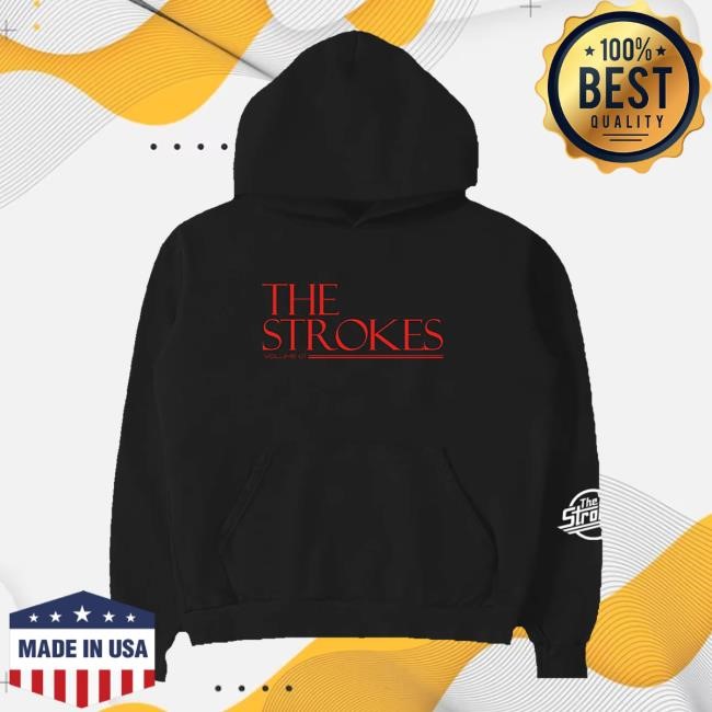 Shop The Strokes Merch Store The Singles Volume 01 Hoodie