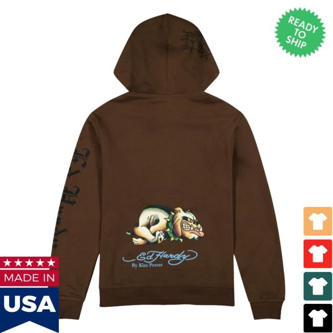 Ed Hardy Bulldog Tee Shirt