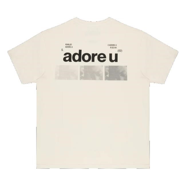 Khalid Adore U New Shirt Khalid Merch Store Khalid Adore U Tee Khalid Merch Store