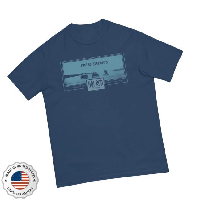 Motortrend Merch Hot Rod Speed Sprints Comfort Colors Shirt