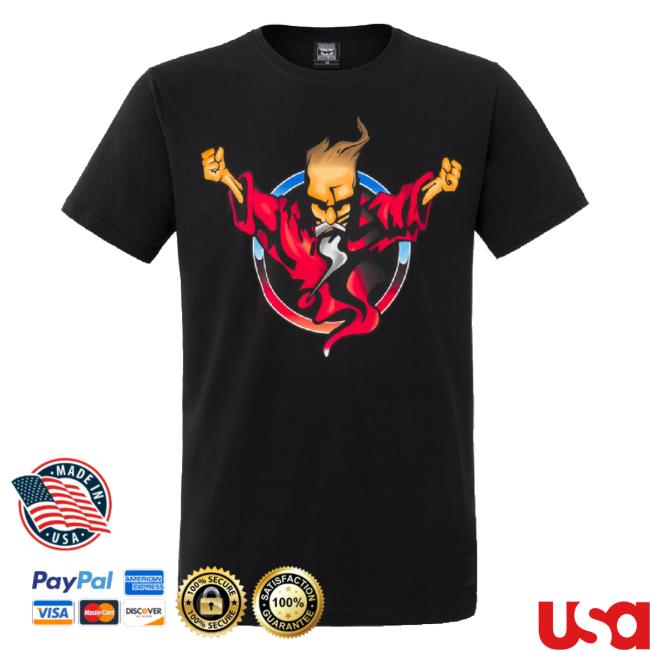 Original Thunderdome Merch Store Thunderdome Shirt Wizard Black/Red Thunderdome Shop