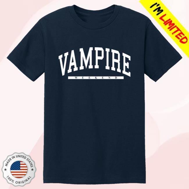 Official Vampire Weekend Merch University Tee