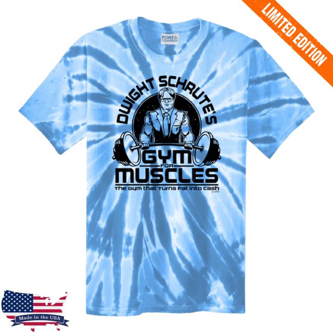 Trending Couch Potato Merch Store Gym For Muscles - Tie Dye TankTop Blue Couchpotatoshop Shop