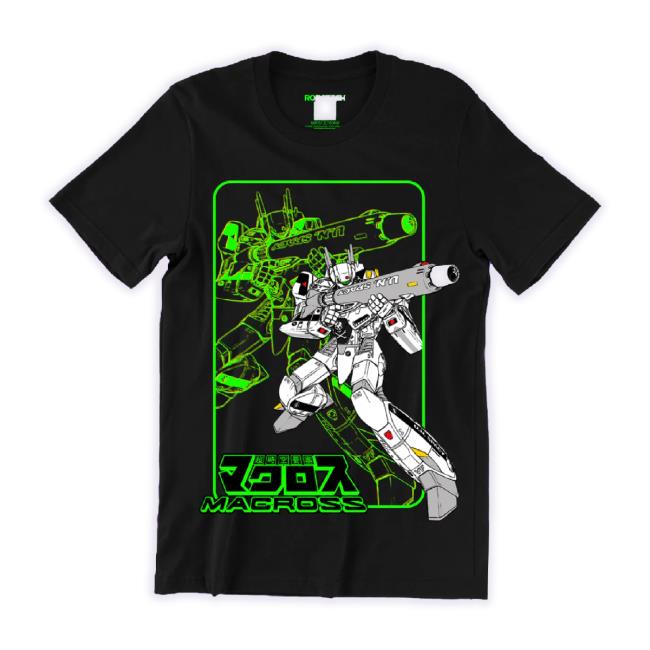 Trending Ghost X Ghost Merch Store Robotech Vf-1S Macross Saga Classic Shirt Waitlist Smoke Ghostxghost Apparel Clothing Shop
