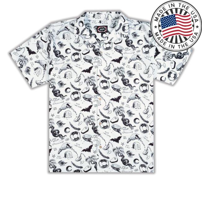 Acidshop The Dudes Occult Hawaiian Shirt