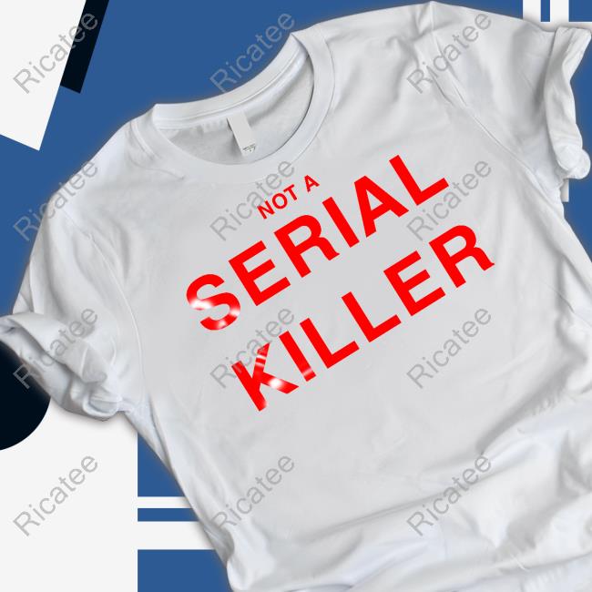 Waterparks Not A Serial Killer T Shirt Waterparks Otto Wood Wearing Not A Serial Killer T Shirt