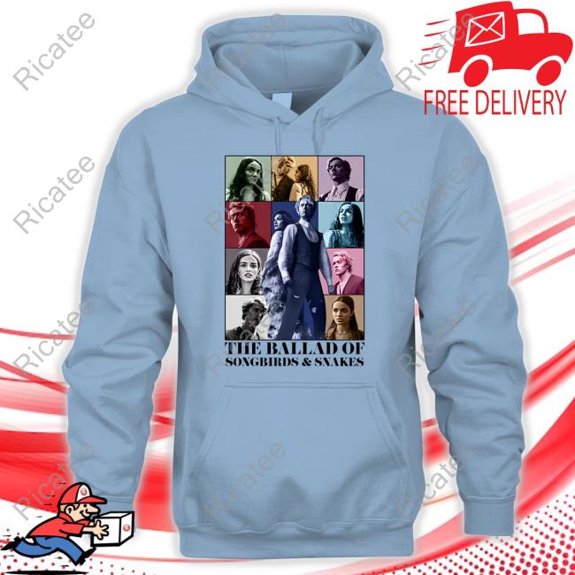 Printfuze Store The Ballad Of Songbirds And Snakes Hooded Sweatshirt