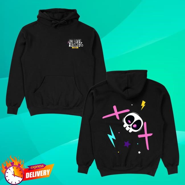 All Your Friends Festival Merch Left Chest All Over Unisex Sweatshirt