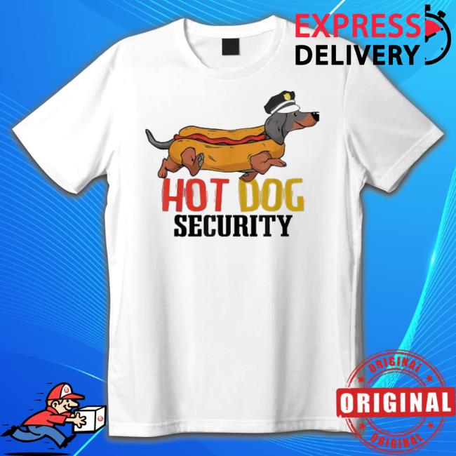 Dachshund Hot Dog Security Sweaters