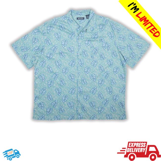 Cerqular Merch Puritan Leaves Mens Hawaiian T Shirts