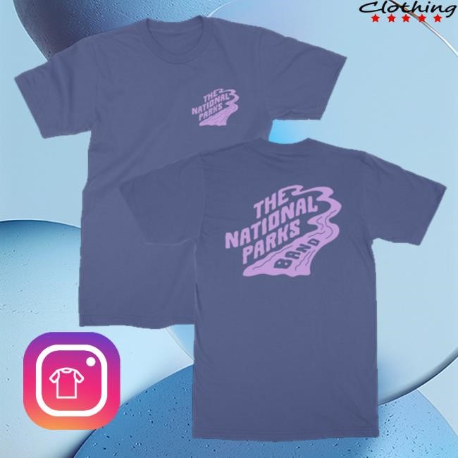 The National Parks Merch River Logo Crewneck Sweatshirt