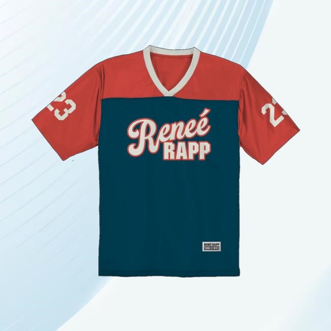 Reneé Rapp Official Store Merch Angel Football Jersey Hooded Sweatshirt