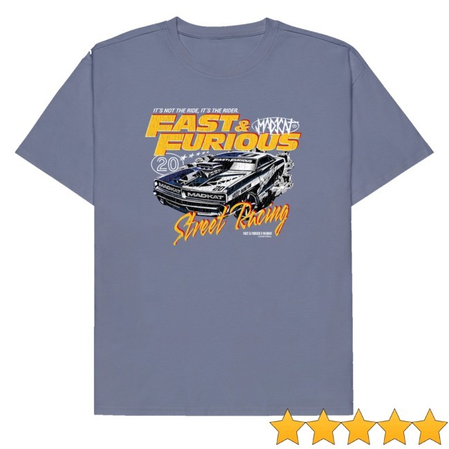 Fast Furious X Madkat Street Racing Zip Up Hooded Sweatshirt