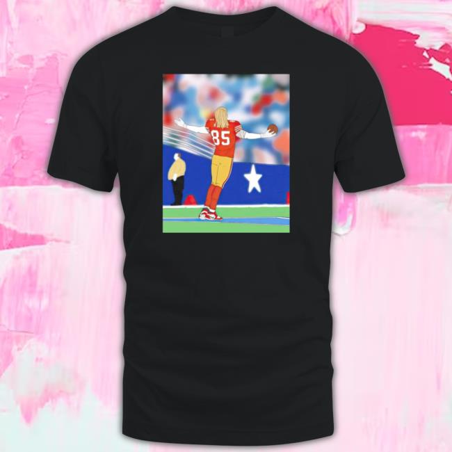 Trending George Kittle San Francisco 49Ers Wearing Fuck Dallas Cowboys T-Shirt