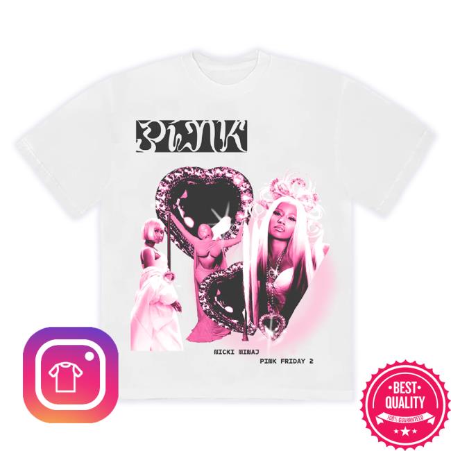 Trending Nicki Minaj Merch Store Nicki Minaj Pink Friday 2 Heart Collage New Shirt Nickiminajofficial Shop