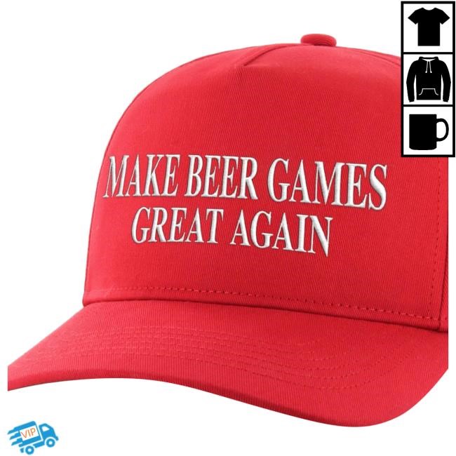 Make Beer Games Great Again Twill Cap