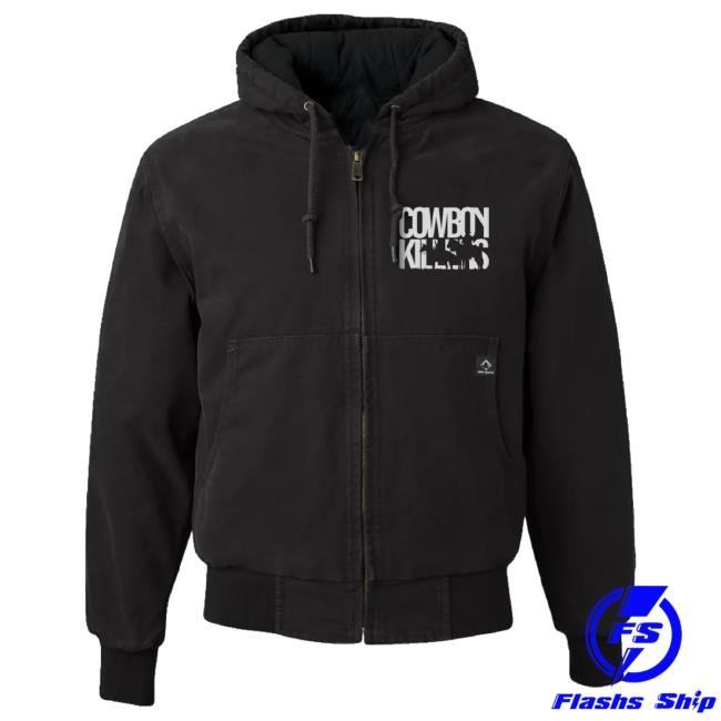 Trending Down Right Merch Clever Cowboy Killers Long Sleeve T Shirt Jacket