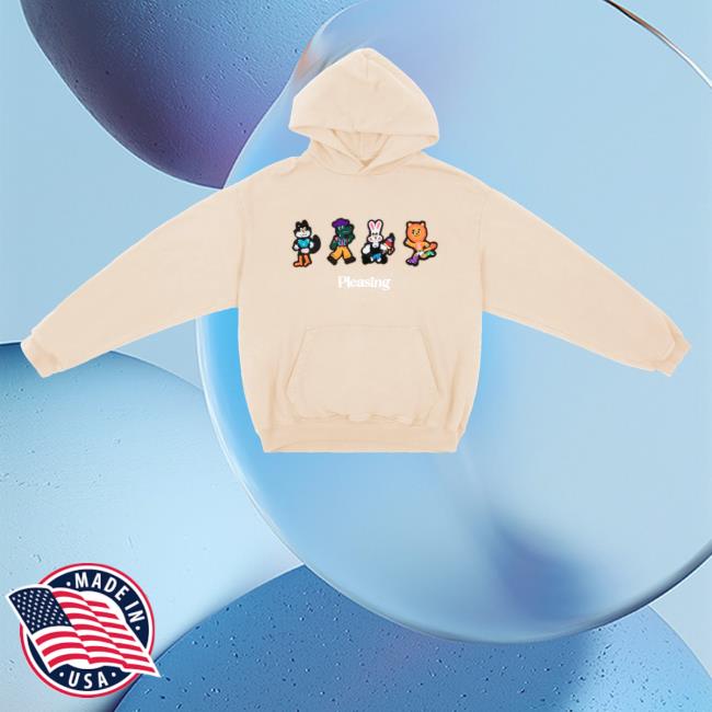 Pleasing Merch The Fancy Friends Character Hoodie In Cream Funny T Shirt