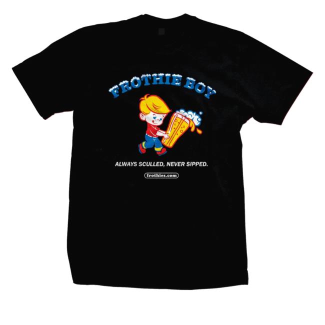 Frothies Merch Frothie Boy Long Sleeve T-Shirt