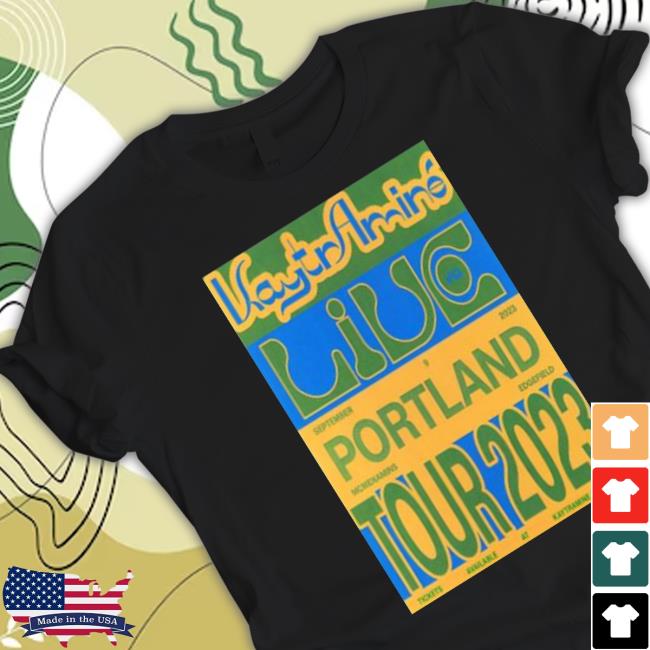 Kaytraminé Portland, Oregon Sept 9, 2023 Tour 2023 Tee