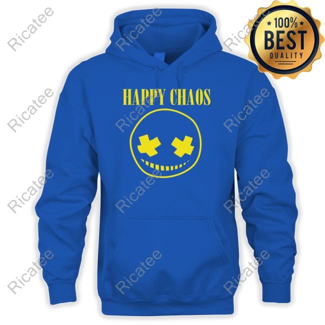 Happy Chaos Smiley Long Sleeve T Shirt Happy Chaos Smiley Shirts Hibachifinal