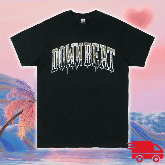 Thedownbeat Merch Downbeat Varsity Urban Camo Tank Top