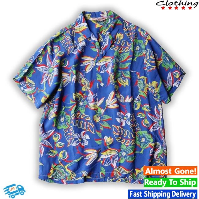 Matin 50S Kuonakakai Silk Hawaiian Classic Shirt