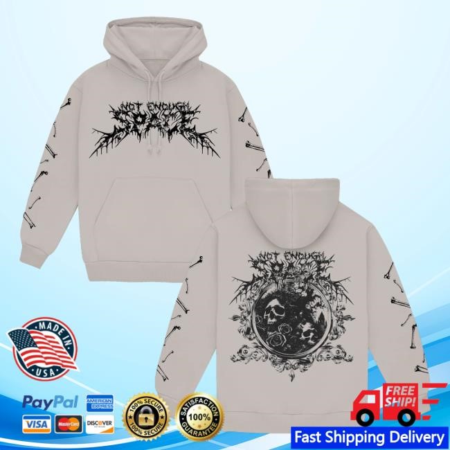 Not Enough Space Official Merch Deathcore Unisex Sweatshirt