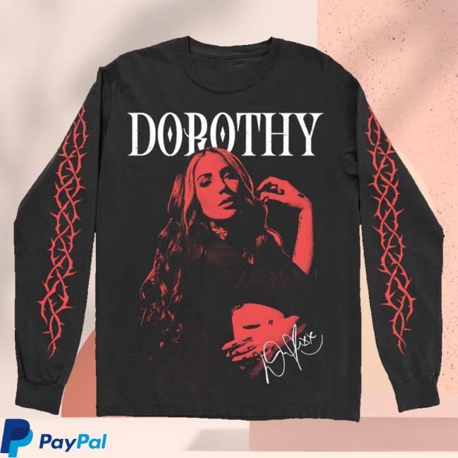 Dorothy Official Store Red Portrait Sweater Dorothy On Fire Merch