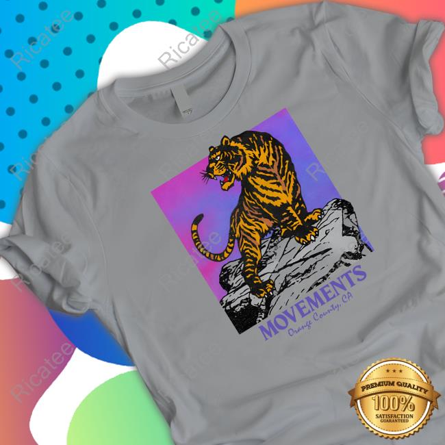 Movement Merch Tiger Movement Orange County, Ca Sweatshirt