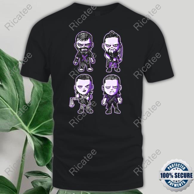 Wwe Store Judgment Day Icons Tee Shirt